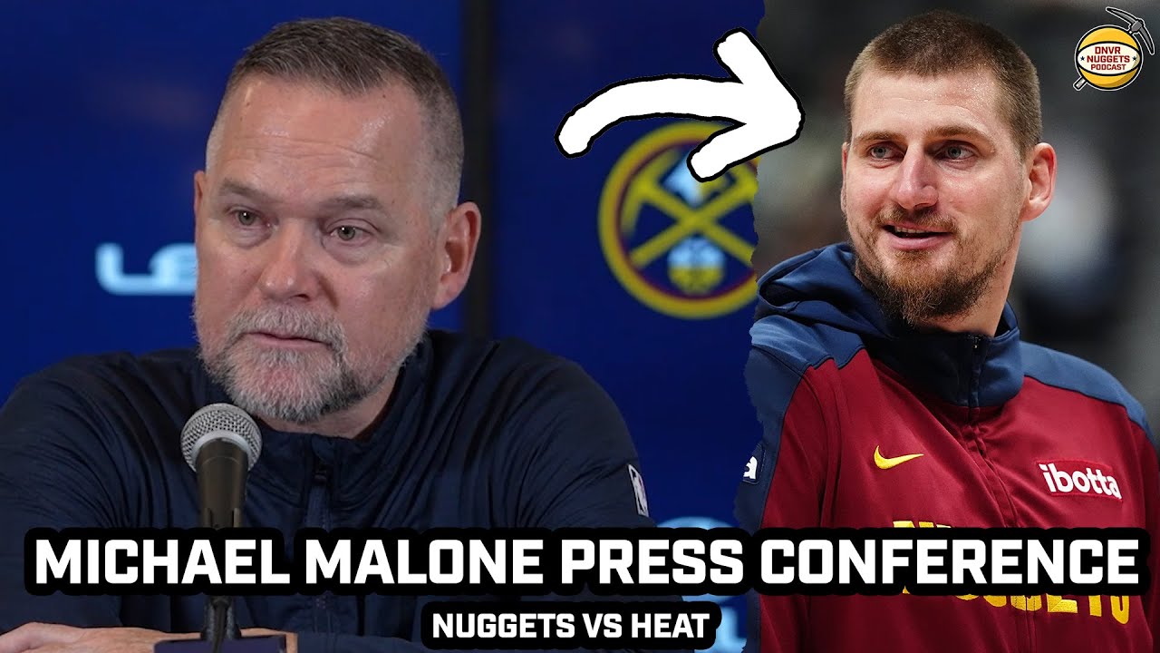 Michael Malone on Nikola Jokic's Greatness & More After WIN vs Heat