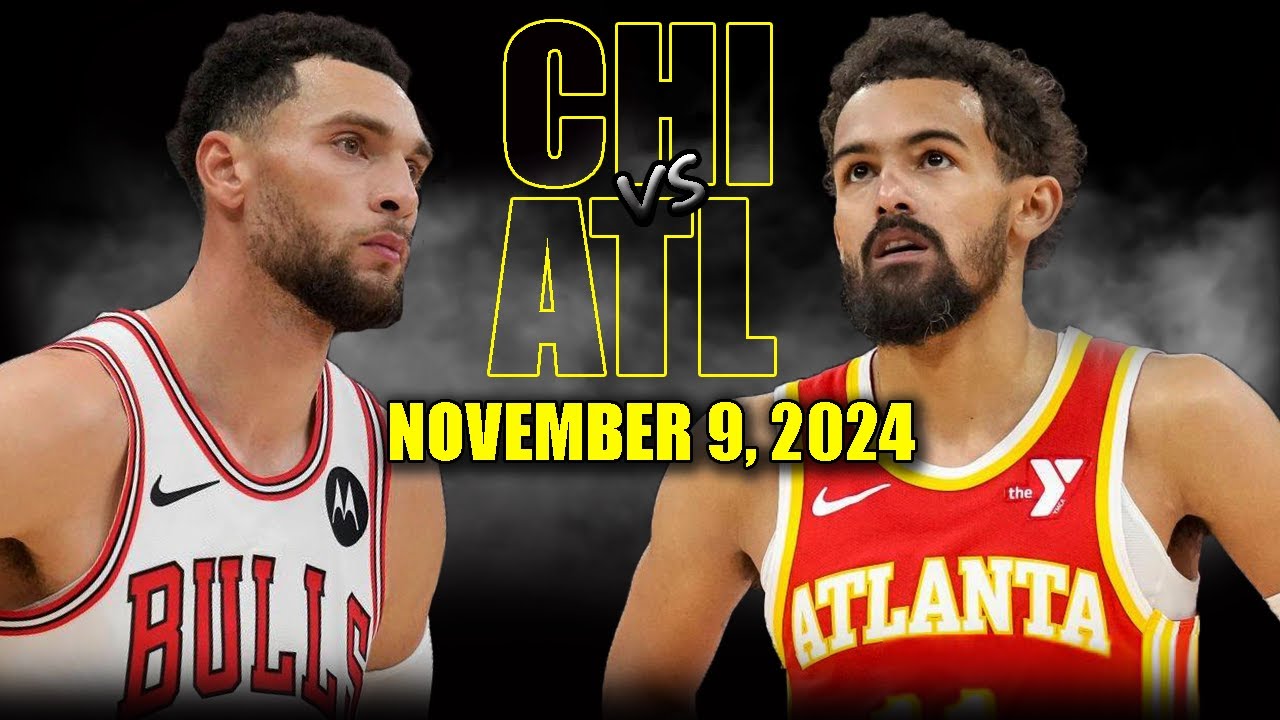 Atlanta Hawks vs Chicago Bulls Full Game Highlights - November 9, 2024 | 2024-25 NBA Season