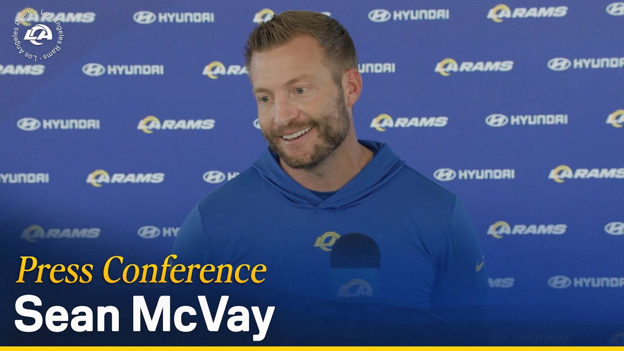 Sean McVay Press Conference: Game Plan For Miami Dolphins, OBJ & Jalen Ramsey, Injury Updates & More