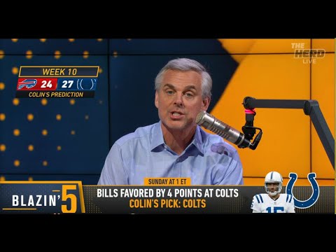 THE HERD | Colin Cowherd STUNS, Buffalo Bills Will LOSE To Colts | NFL