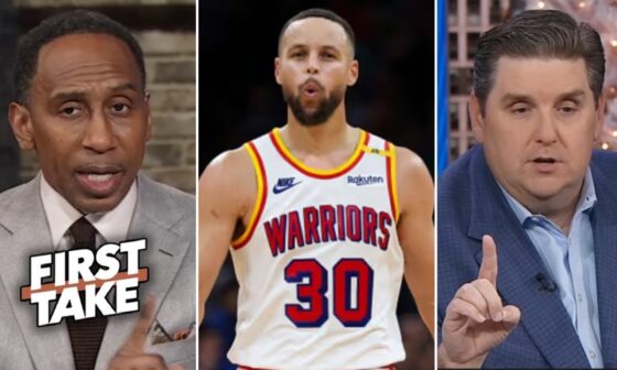 FIRST TAKE | Warriors are definity best team in NBA - Stephen A. on Steph Curry & GSW def. Celtics