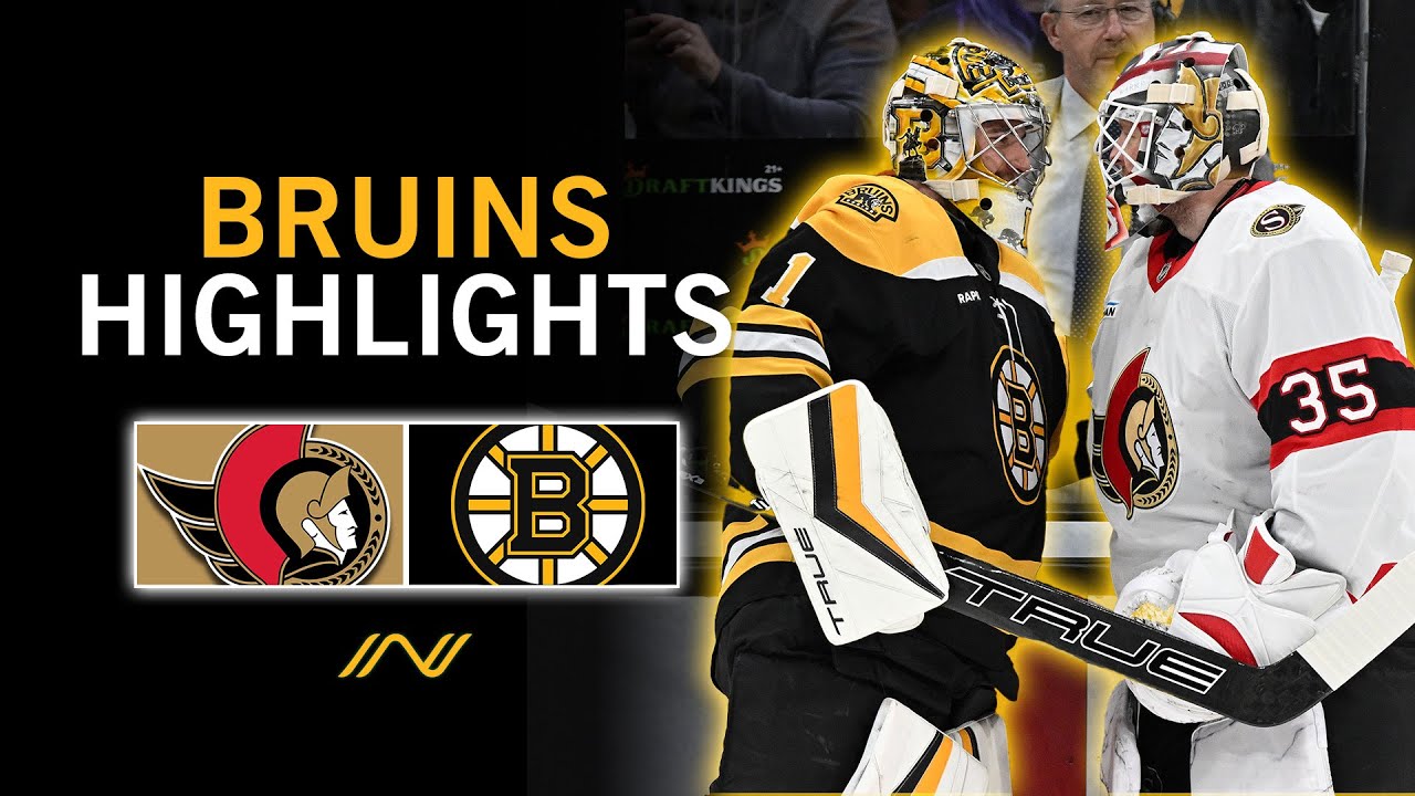 Bruins Highlights: Linus Ullmark Returns To Boston For First Time Since Trade