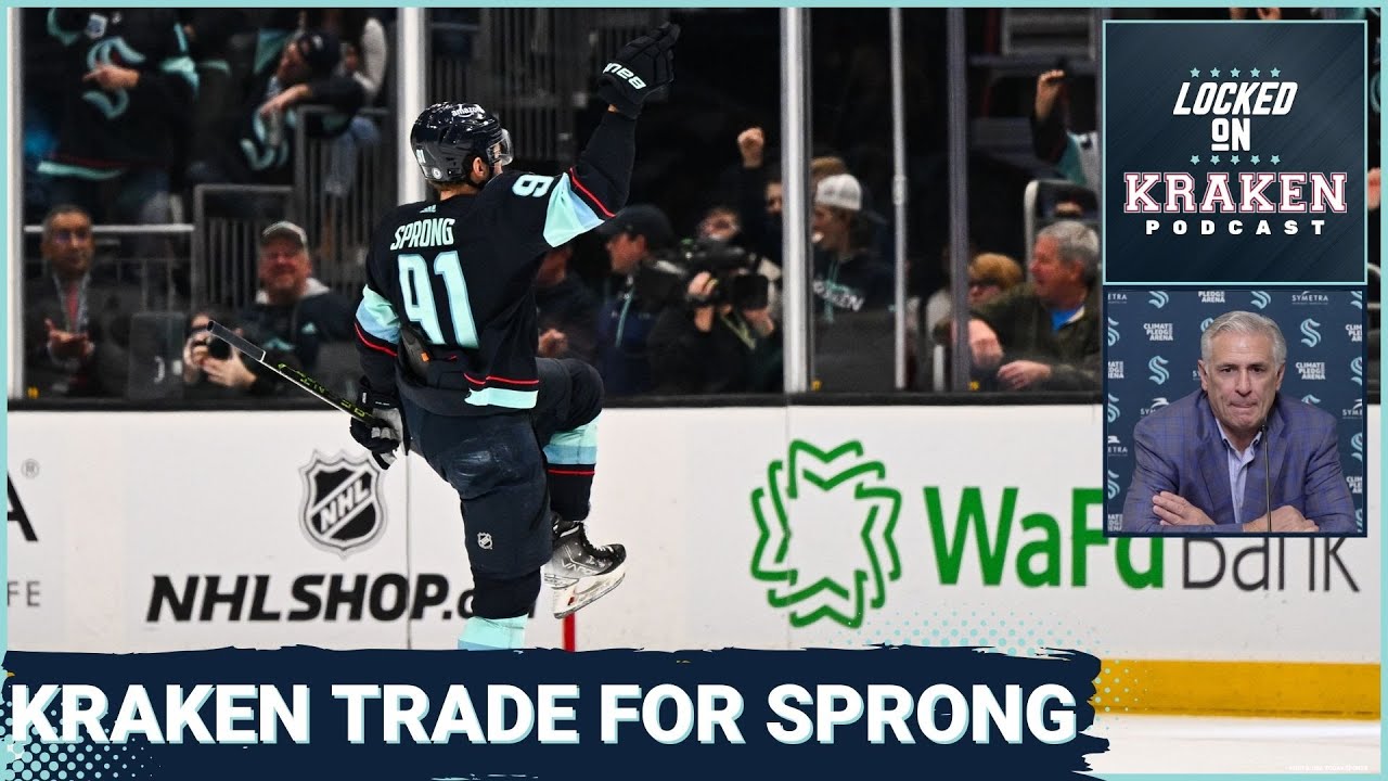 DING DONG! Seattle Kraken GM Discusses the Trade for Daniel Sprong