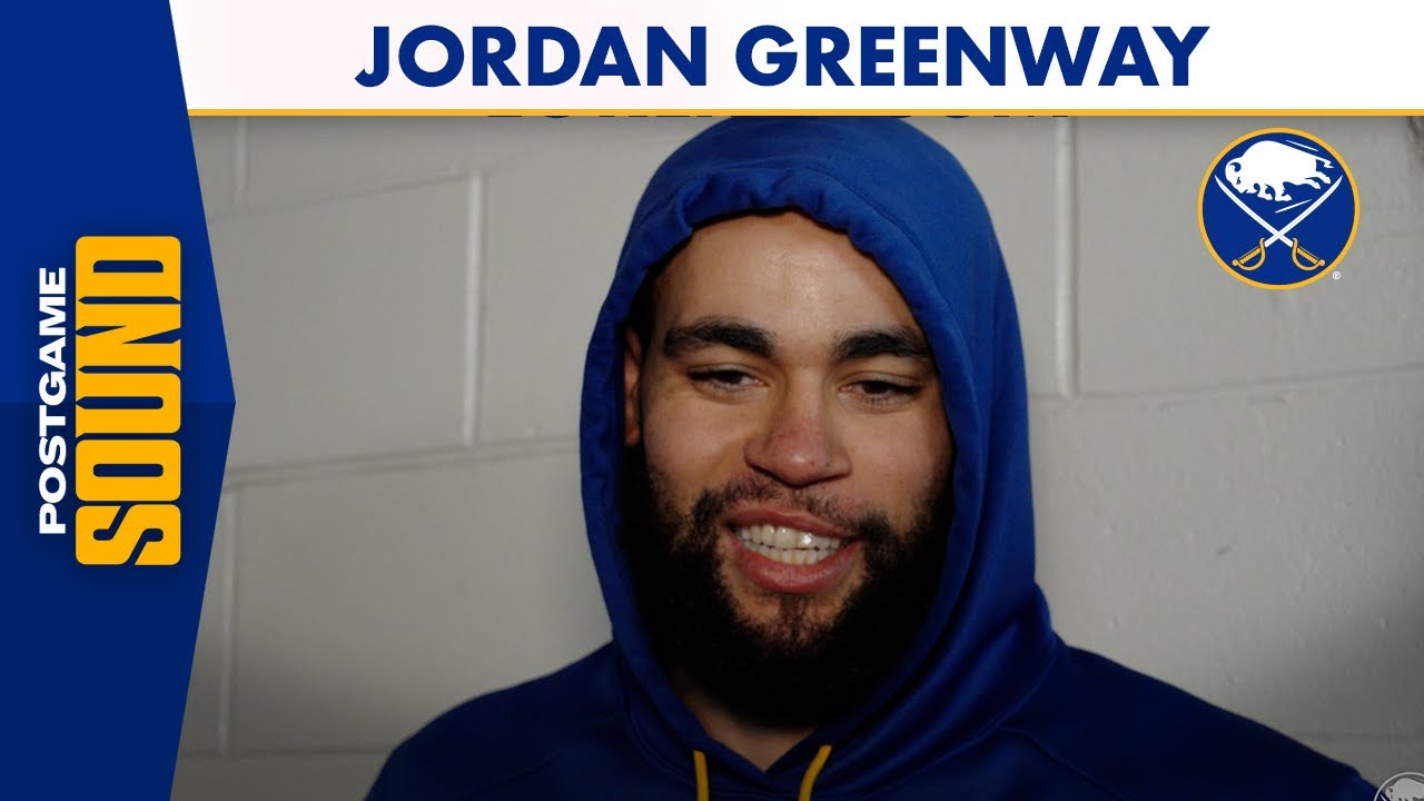 Focus On Momentum | Jordan Greenway After Buffalo Sabres 6-1 Win Over New York Rangers At MSG