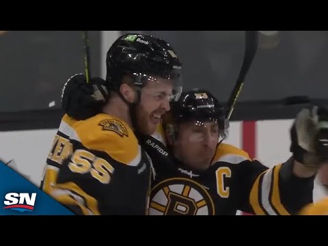 Bruins Score Twice In 15 Seconds To Steal Lead From Senators