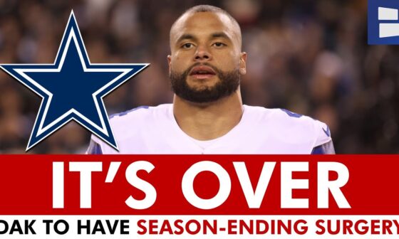 BREAKING NEWS: Dak Prescott Likely Undergoing Season-Ending Surgery | Dallas Cowboys News