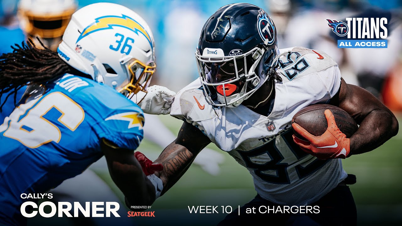 Titans at Chargers Week 10 | Cally’s Corner