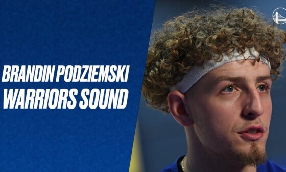 Warriors Sound | Brandin Podziemski Interview on Warriors' Journey