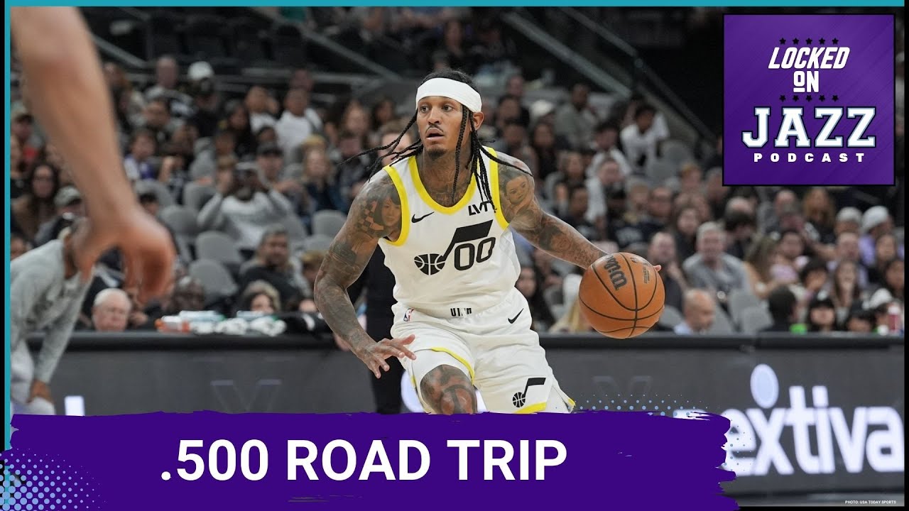 POSTCAST - Utah Jazz win in San Antonio against Victor Wembanyama to go .500 on trip