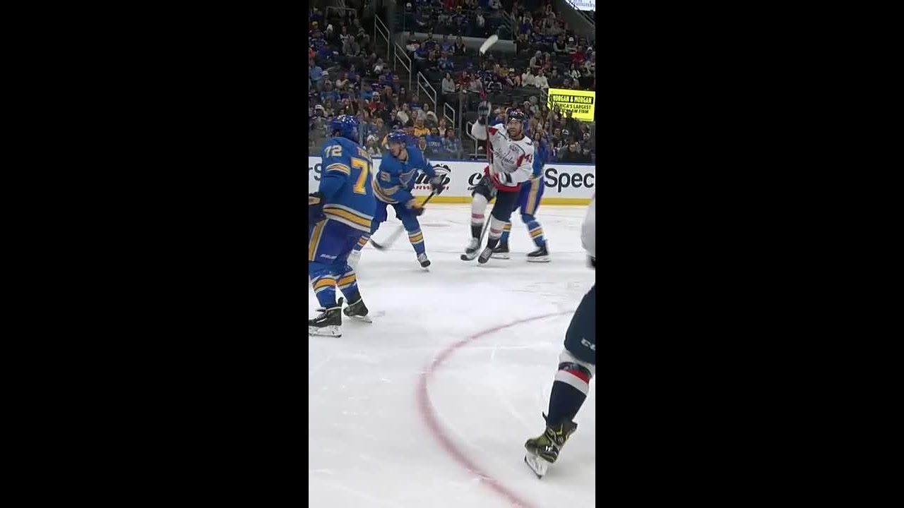 Alex Ovechkin with a Powerplay Goal vs St. Louis Blues