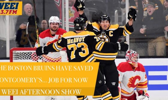 Will the Boston Bruins fire Jim Montgomery mid-season? | WEEI Afternoon Show