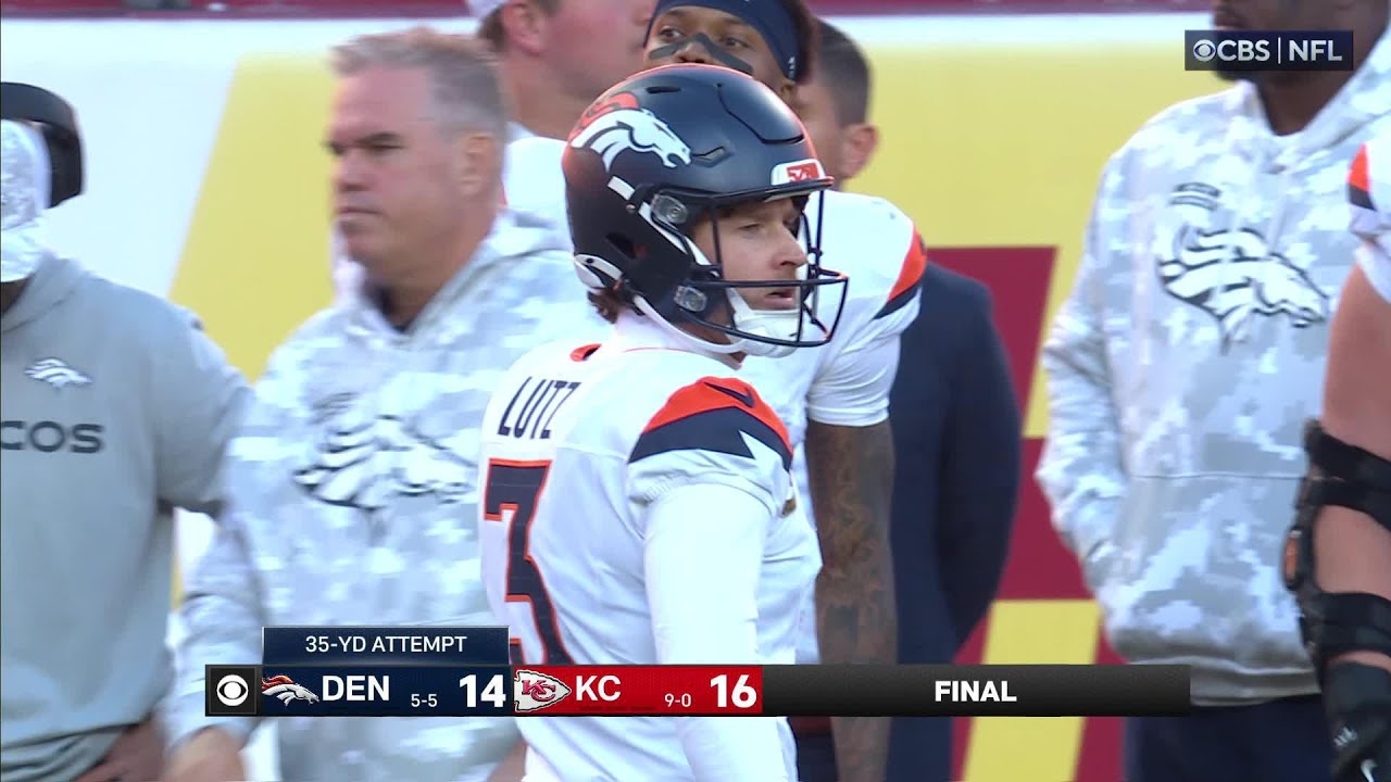 Broncos vs. Chiefs CRAZY ENDING!