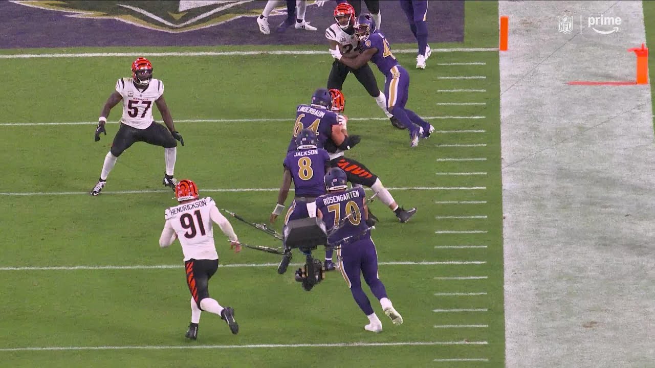 Lamar's shake and bake scramble lands Ravens at the doorstep of the end zone