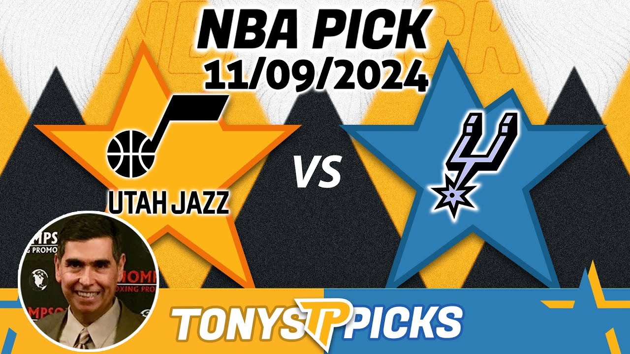 Utah Jazz vs San Antonio Spurs Pick 11/9/24 NBA Spread Prediction