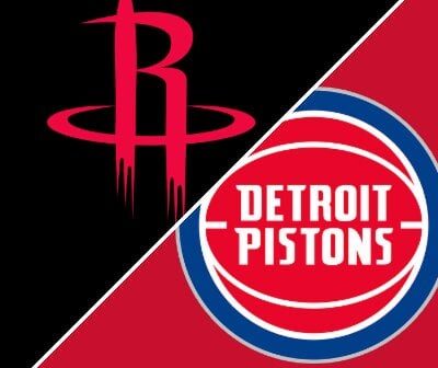 Post Game Thread: The Houston Rockets defeat The Detroit Pistons 101-99