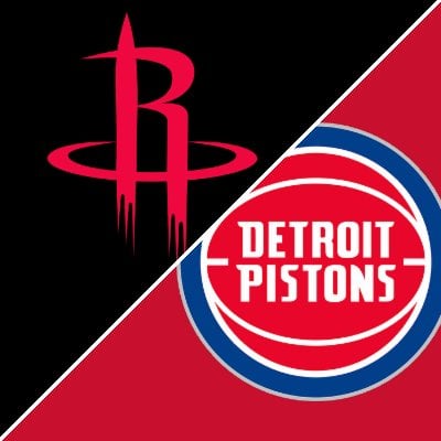 Post Game Thread: The Houston Rockets defeat The Detroit Pistons 101-99