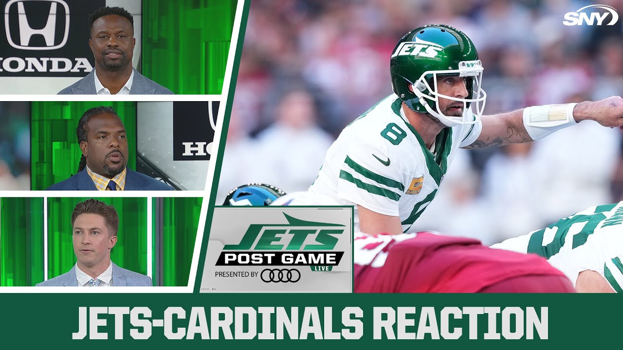 Bart Scott, Willie Colon, & crew react to Jets' 31-6 loss vs Cardinals | Jets Post Game Live | SNY