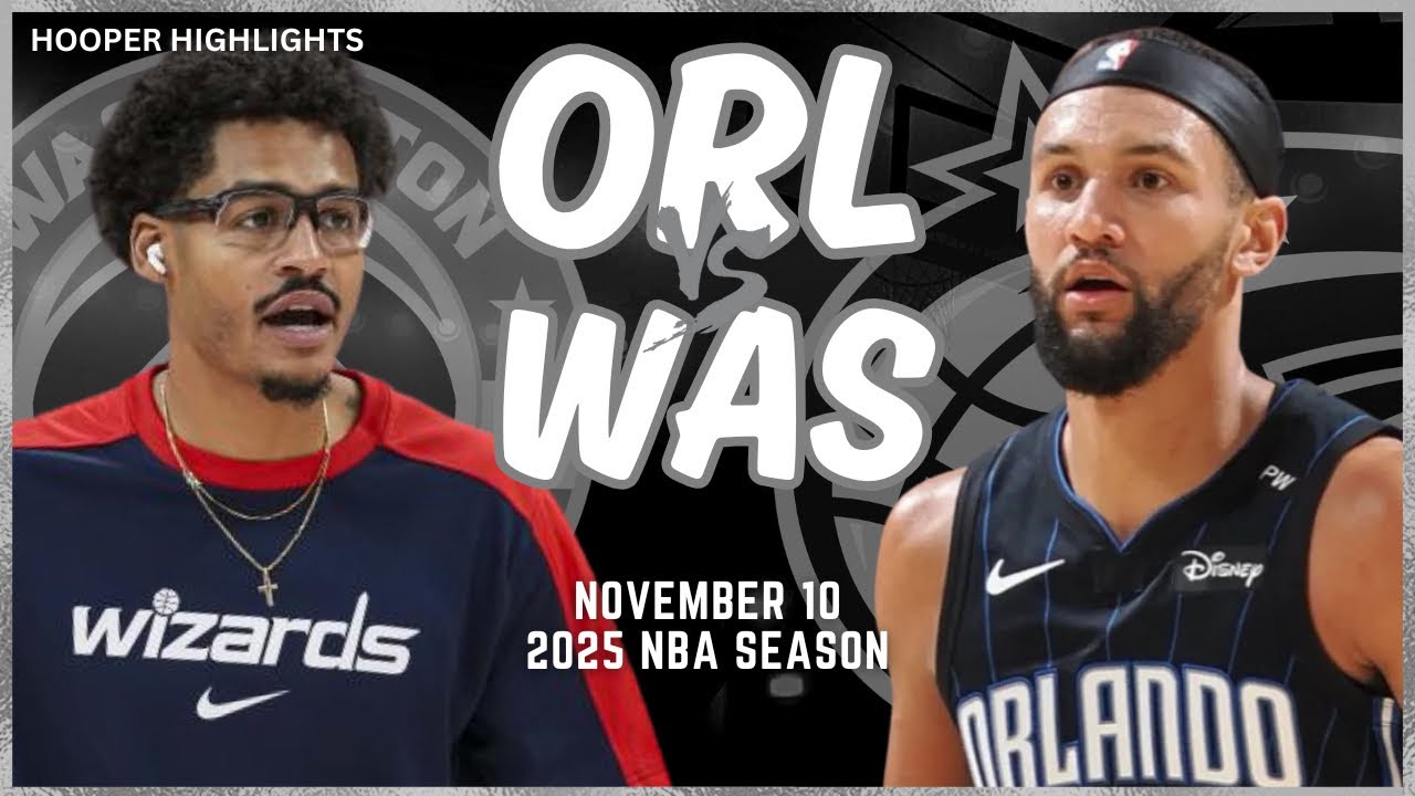 Orlando Magic vs Washington Wizards Full Game Highlights | Nov 10 | 2025 NBA Season