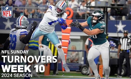 Every Turnover From Sunday! | NFL 2024 Season Week 10