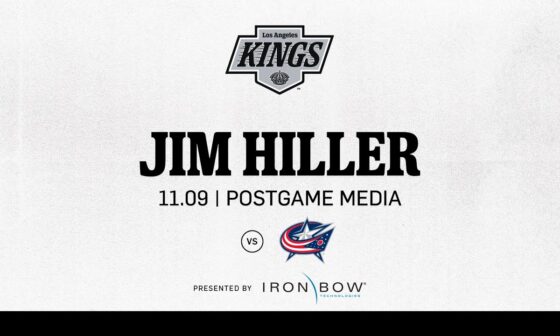 Head Coach Jim Hiller | 11.09 LA Kings beat Columbus Blue Jackets in Los Angeles