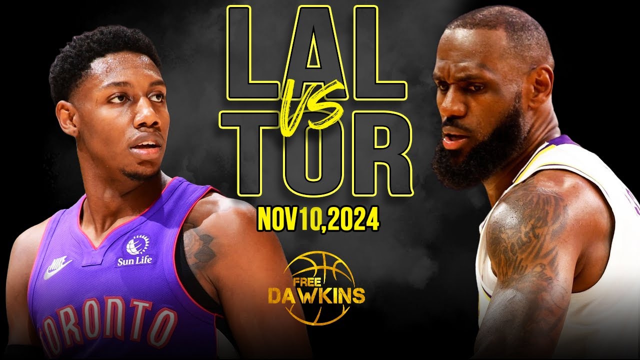 Los Angeles Lakers vs Toronto Raptors Full Game Highlights | Nov 10, 2024 | FreeDawkins