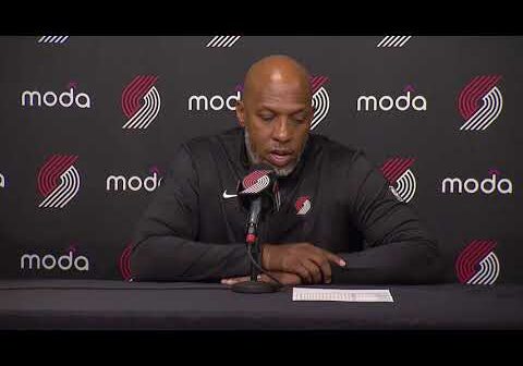 Chauncey Billups Postgame Interview | Portland Trail Blazers 89, Memphis Grizzlies 134