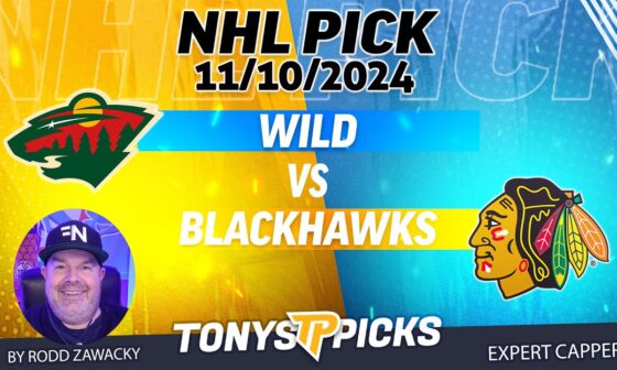 Minnesota Wild vs Chicago Blackhawks 11/10/24 NHL Pick to Wager