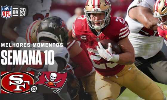 San Francisco 49ers vs Tampa Bay Buccaneers | Melhores Momentos - NFL 2024