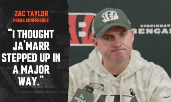 Zac Taylor Press Conference - Nov. 7