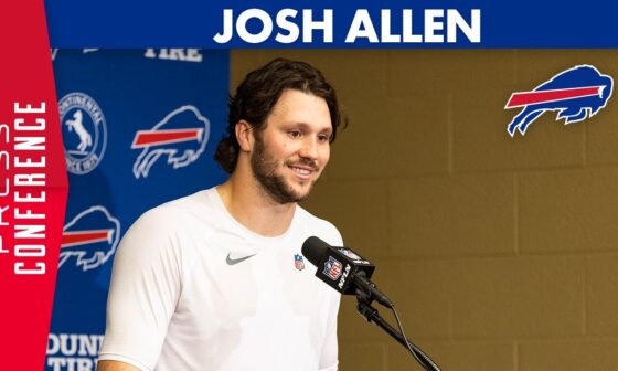 Josh Allen After Bills Thrilling 30-20 Win Over the Indianapolis Colts! Buffalo Bills