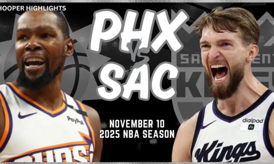 Phoenix Suns vs Sacramento Kings Full Game Highlights | Nov 10 | 2025 NBA Season