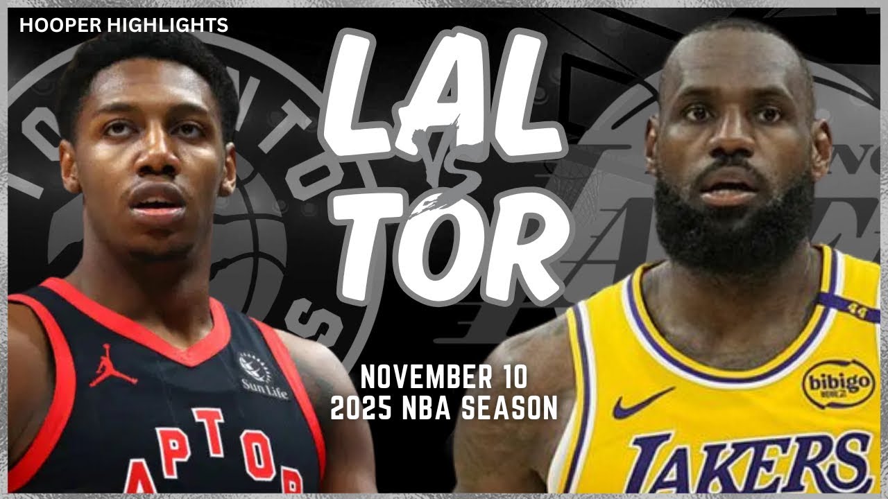 Los Angeles Lakers vs Toronto Raptors Full Game Highlights | Nov 10 | 2025 NBA Season