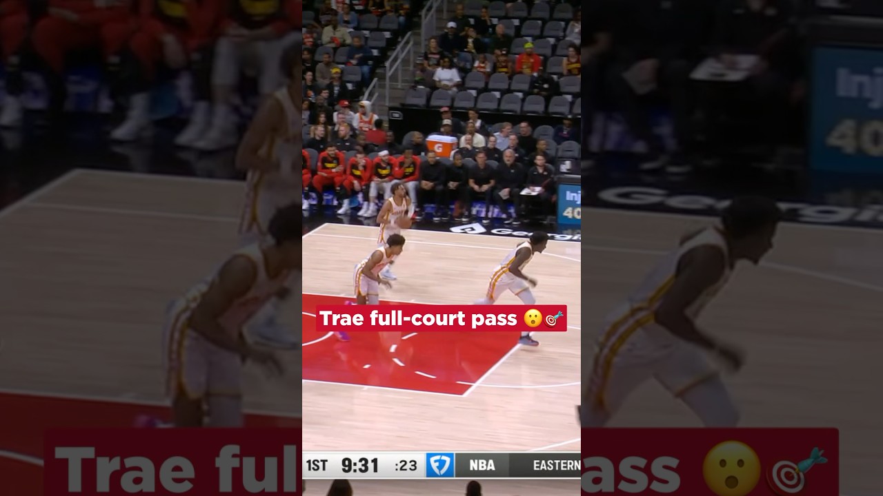 What. A. Pass. #traeyoung #icetrae #hawks #nba