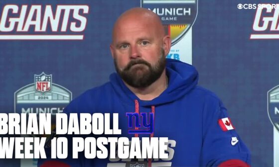 Brian Daboll talks costly turnovers, believes the Giants 'have the right people' | Press Conference