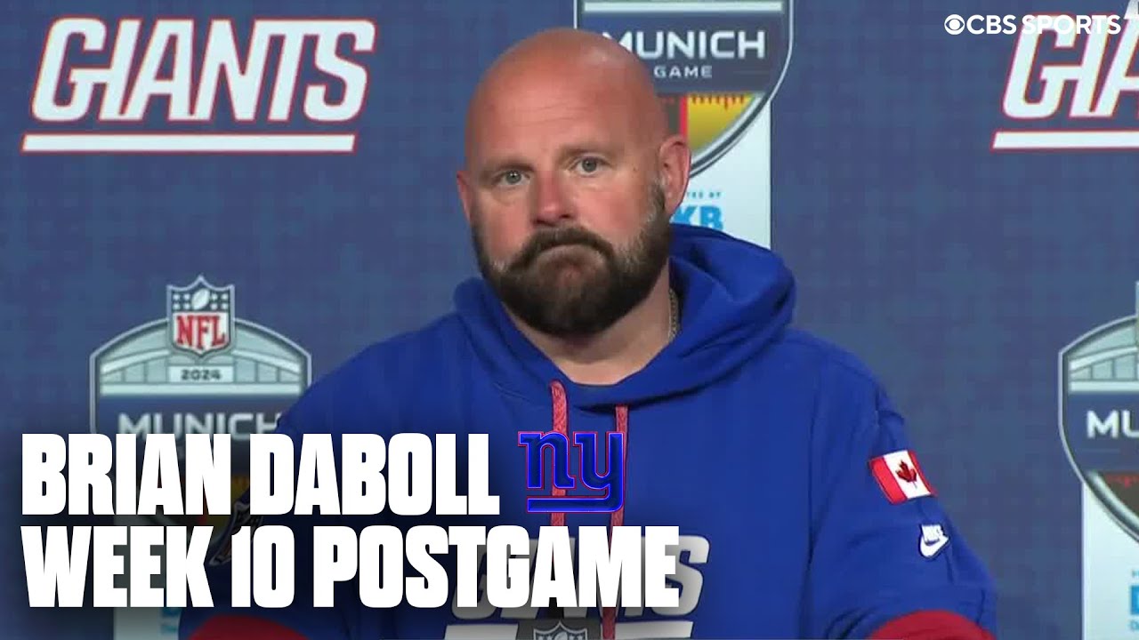 Brian Daboll talks costly turnovers, believes the Giants 'have the right people' | Press Conference