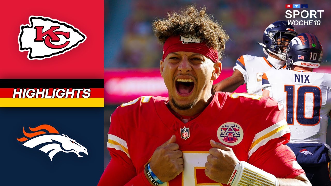 Denver Broncos @ Kansas City Chiefs | 🇩🇪 Highlights | NFL | RTL Sport