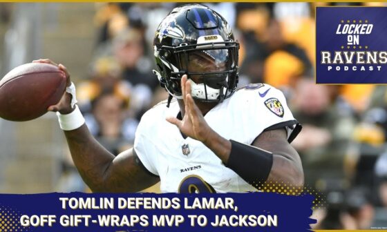 Steelers Mike Tomlin defends Lamar Jackson as Baltimore Ravens QB has MVP gift-wrapped by Jared Goff