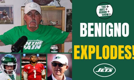 Joe Benigno DEMOLISHES the ENTIRE NY Jets Franchise After Cardinals Debacle!