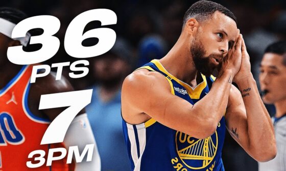 Steph Curry’s “Night Night” Performance in OKC!😴| November 10, 2024