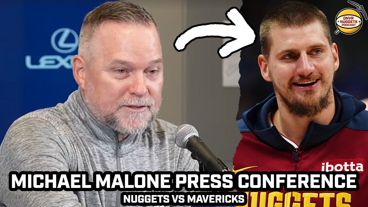 Michael Malone Jokes About Jokic & the MVP Race after He DOMINATED Mavs