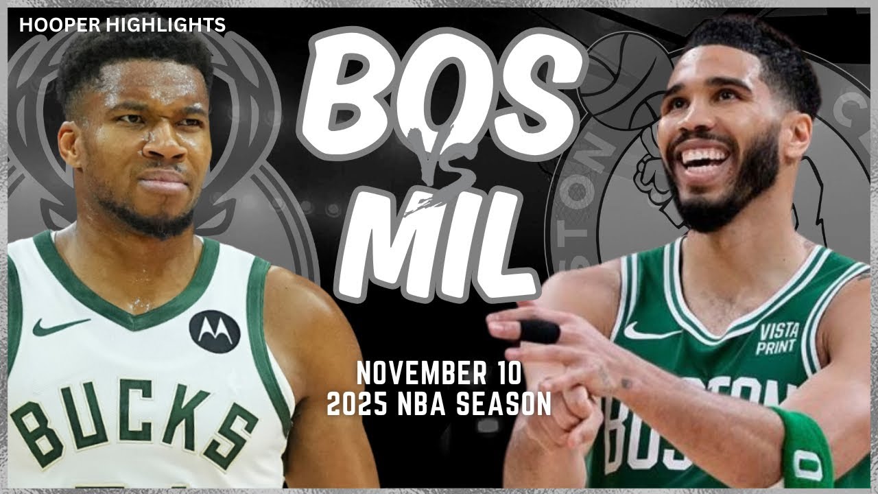 Boston Celtics vs Milwaukee Bucks Full Game Highlights | Nov 10 | 2025 NBA Season