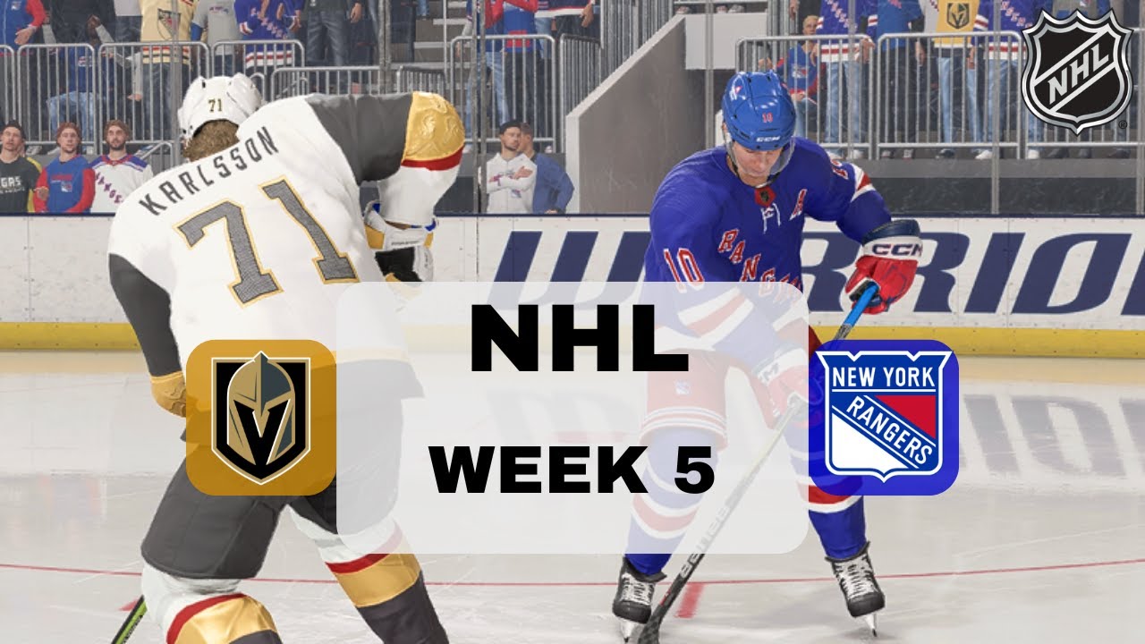 Las Vegas Golden Knights vs New York Rangers | NHL Week 5