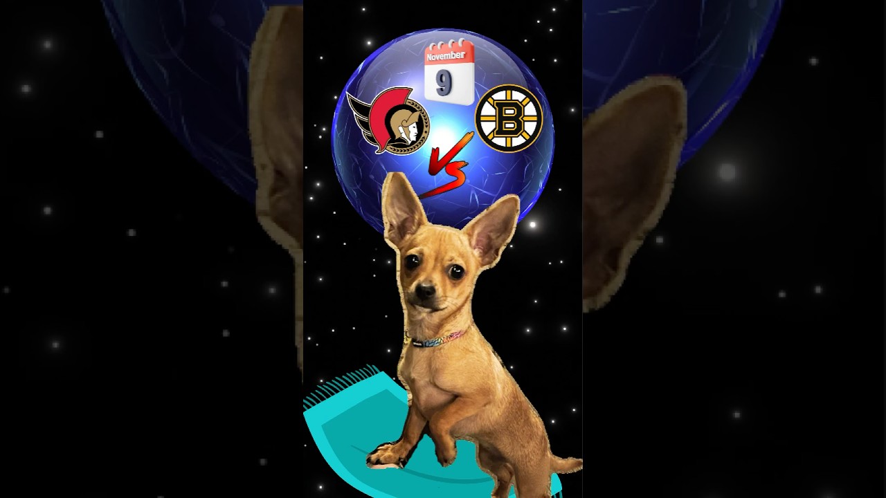 Ottawa Senators 🆚 Boston Bruins | Butters’ NHL PREDICTION #shorts