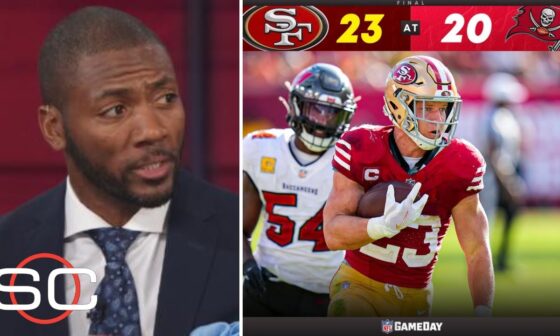 ESPN reacts to San Francisco 49ers’ 23-20 win over Tampa Bay Bucs in Christian McCaffrey’s debut