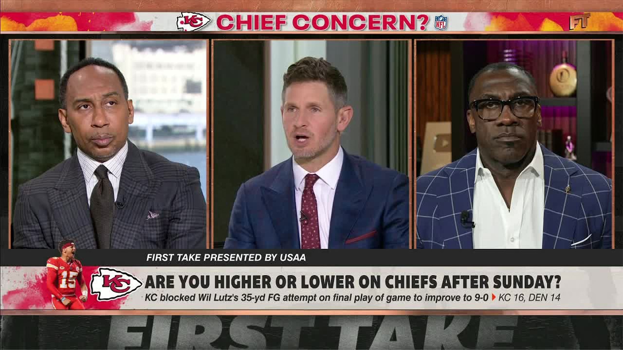 Stephen A. CALLS OUT Dan Orlovsky for DEFENDING Patrick Mahomes 🗣️ 'Chiefs CAN be beat' | First Take