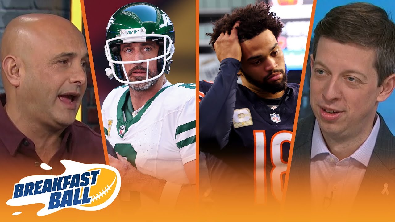 Bears ‘don’t do anything well’, Is the Aaron Rodgers era over for the Jets? | NFL | BREAKFAST BALL