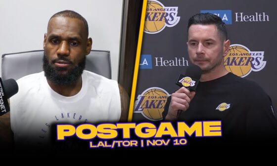 Lakers/Raptors Postgame x Analysis: Bron, Reaves, Redick Reactions | Nov 10, 2024