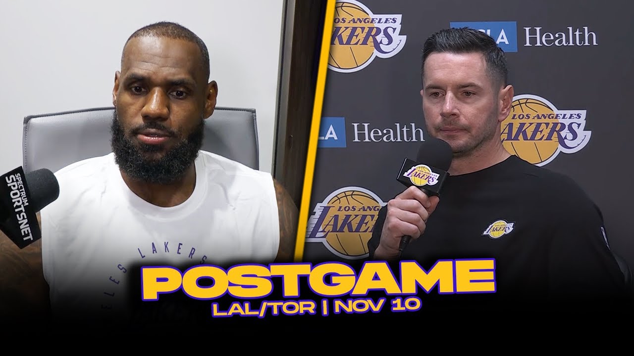 Lakers/Raptors Postgame x Analysis: Bron, Reaves, Redick Reactions | Nov 10, 2024