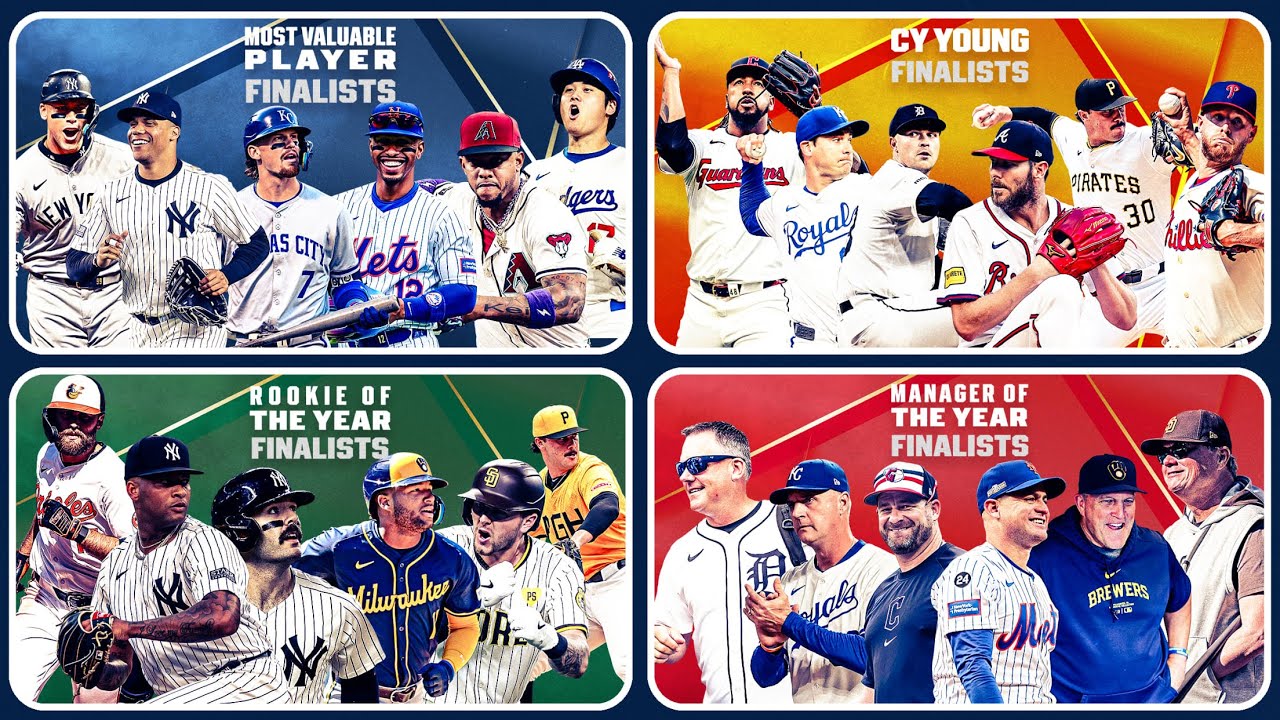 2024 MLB award FINALISTS are announced! (Who will win MVP, Cy Young, Rookie of the Year AND MORE?)