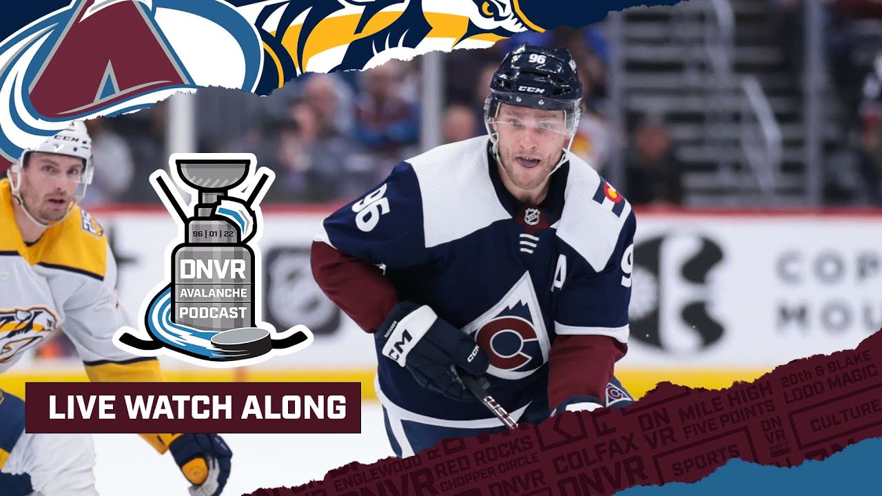 DNVR Avalanche Watch Along Game 16 | Colorado Avalanche vs Nashville Predators